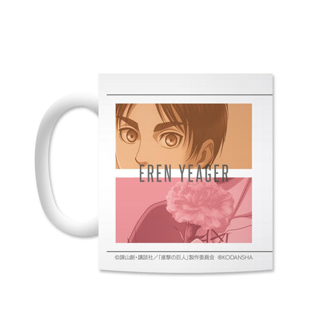 『進撃の巨人』描き下ろしイラスト エレン マグカップ【202512再販】