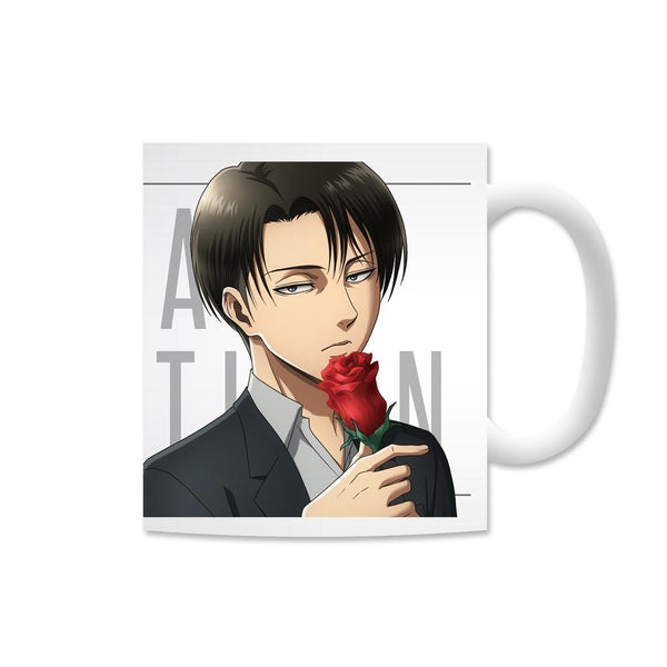 『進撃の巨人』描き下ろしイラスト リヴァイ マグカップ【202512再販】