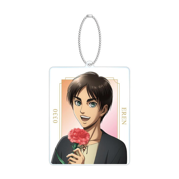 『進撃の巨人』描き下ろしイラスト エレン BIGアクリルキーホルダー【202501再販】