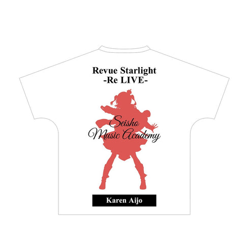 『少女☆歌劇 レヴュースタァライト -Re LIVE-』愛城華恋 Ani-Art フルグラフィックTシャツユニセックス【202609再販】