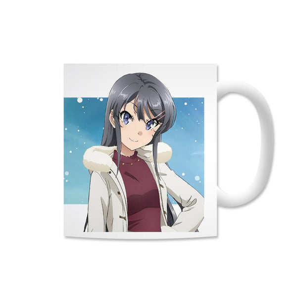 『青春ブタ野郎はバニーガール先輩の夢を見ない』描き下ろしイラスト 桜島麻衣 冬服ver. マグカップ【202509再販】