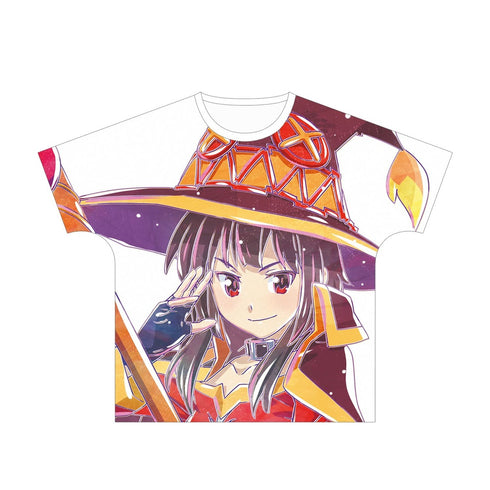 『この素晴らしい世界に祝福を!紅伝説』めぐみん Ani-Art フルグラフィックTシャツユニセックス【202609再販】