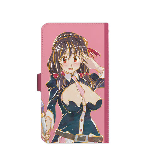『映画 この素晴らしい世界に祝福を!紅伝説 』ゆんゆん Ani-Art ⼿帳型スマホケース