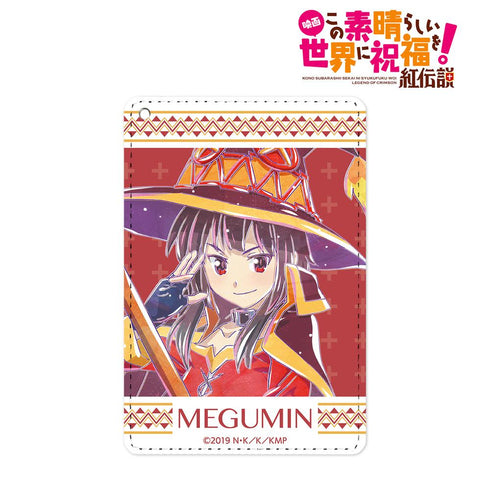 『この素晴らしい世界に祝福を!紅伝説』めぐみん Ani-Art 1ポケットパスケース【202412再販】