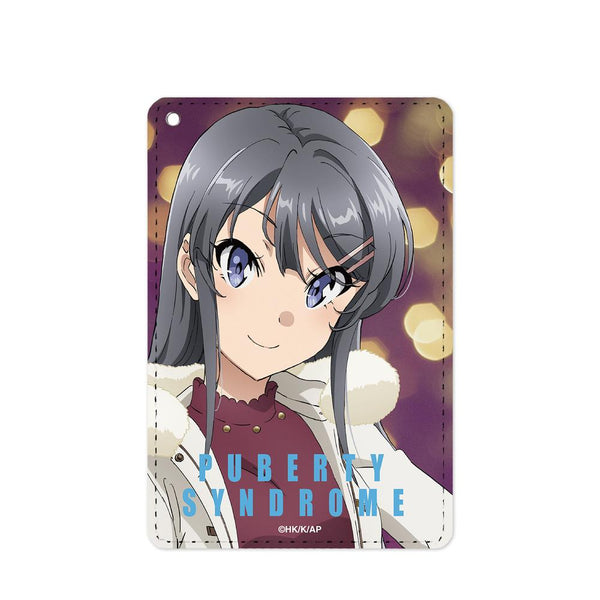 『青春ブタ野郎はバニーガール先輩の夢を見ない』描き下ろしイラスト 桜島麻衣 冬服ver. 1ポケットパスケース【202509再販】