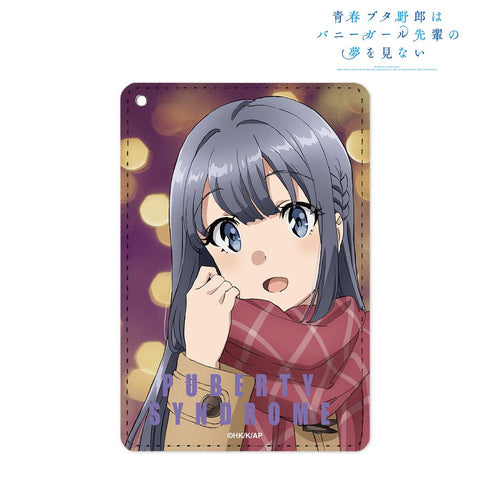 『青春ブタ野郎はバニーガール先輩の夢を見ない』描き下ろしイラスト 牧之原翔子 冬服ver. 1ポケットパスケース【202503再販】