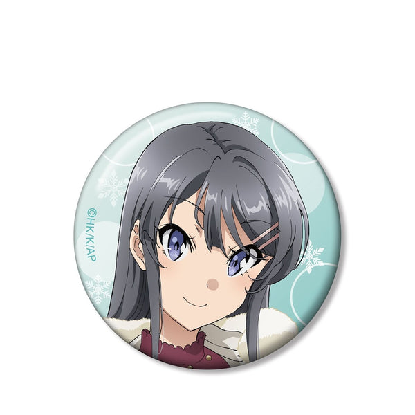 『青春ブタ野郎はバニーガール先輩の夢を見ない』描き下ろしイラスト 桜島麻衣 冬服ver. 缶バッジ【202610再販】