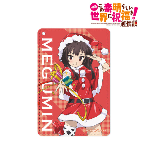 『映画 この素晴らしい世界に祝福を!紅伝説』描き下ろしイラスト めぐみん サンタver. 1ポケットパスケース