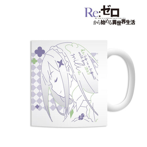 『Re:ゼロから始める異世界生活』エミリア lette-graph マグカップ【202506再販】