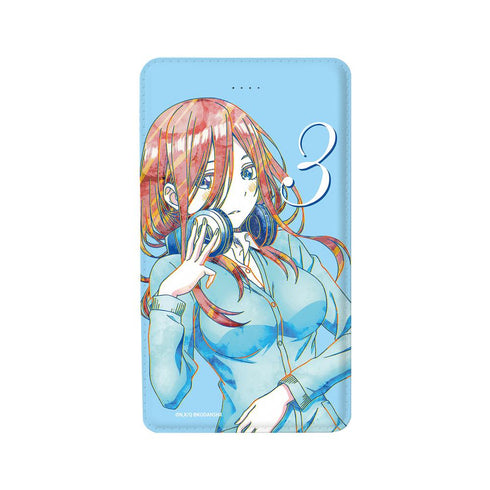 『五等分の花嫁』三玖 Ani-Art モバイルバッテリー【202501再販】