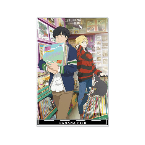 『BANANA FISH』描き下ろしイラスト レコードショップver. BIGアクリルスタンド【202411再販】