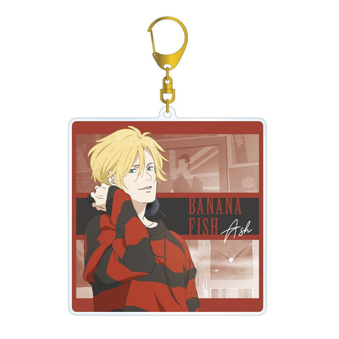 『BANANA FISH』描き下ろしイラスト アッシュ・リンクス レコードショップver. BIGアクリルキーホルダー【202609再販】