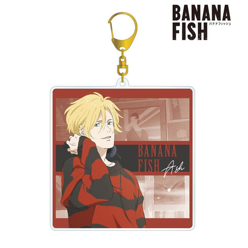 『BANANA FISH』描き下ろしイラスト アッシュ・リンクス レコードショップver. BIGアクリルキーホルダー【202512再販】