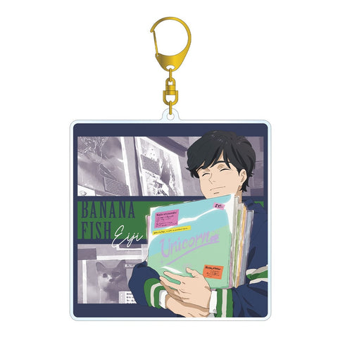 『BANANA FISH』描き下ろしイラスト 奥村英二 レコードショップver. BIGアクリルキーホルダー【202609再販】