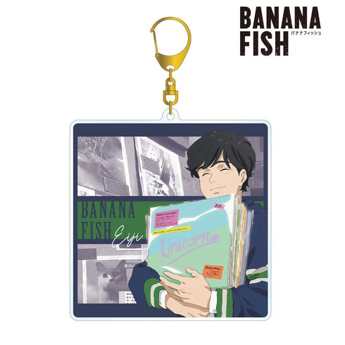 『BANANA FISH』描き下ろしイラスト 奥村英二 レコードショップver. BIGアクリルキーホルダー【202512再販】