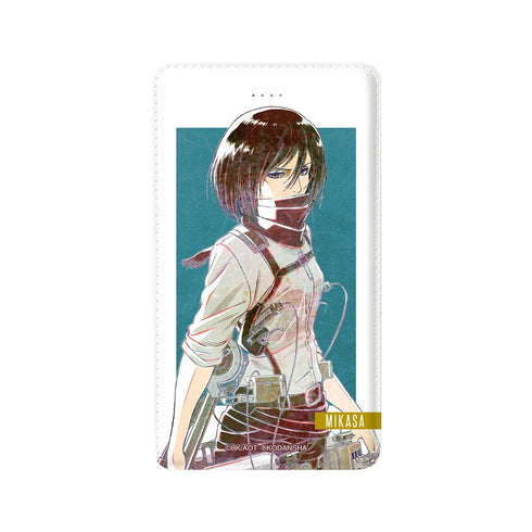 『進撃の巨人』ミカサ Ani-Art モバイルバッテリー【202504再販】