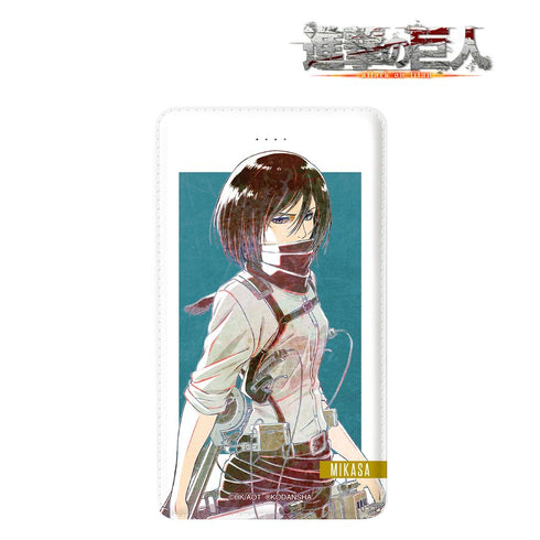 『進撃の巨人』ミカサ Ani-Art モバイルバッテリー【202504再販】