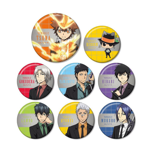 『家庭教師ヒットマンREBORN!』トレーディングメタリック缶バッジ(単位/BOX)【202603再販】