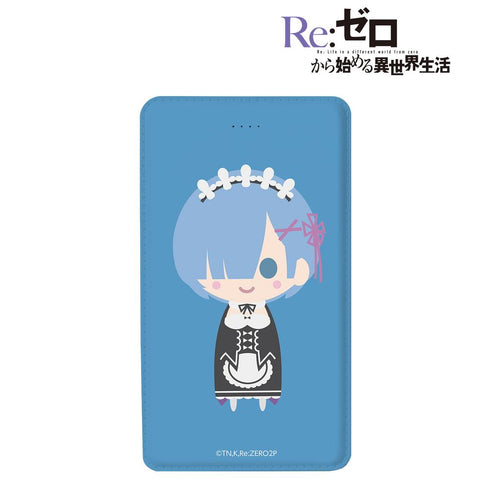 『Re:ゼロから始める異世界生活』レム NordiQ モバイルバッテリー【202506再販】