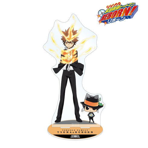 『家庭教師ヒットマンREBORN!』沢田綱吉&リボーン BIGアクリルスタンド【202512再販】