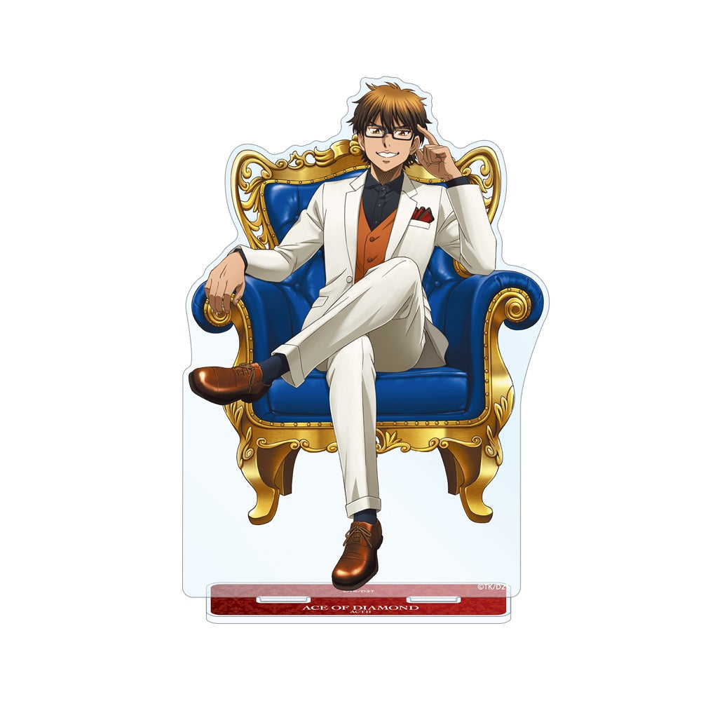 ダイヤのA くじコレ 御幸一也 沢村栄純 アクスタ ダイヤのA くじコレ 御幸一也 沢村栄純 アクスタ グッズ-スタンド