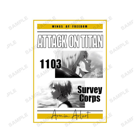 『進撃の巨人』アルミン Tシャツ vol.2レディース【202411再販】