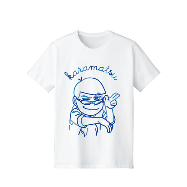 『おそ松さん』カラ松 ラインアート Tシャツメンズ【202509再販】
