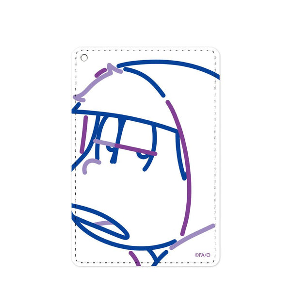 『おそ松さん』一松 ラインアート 1ポケットパスケース【202503再販】