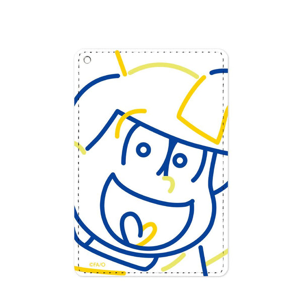 『おそ松さん』十四松 ラインアート 1ポケットパスケース【202509再販】