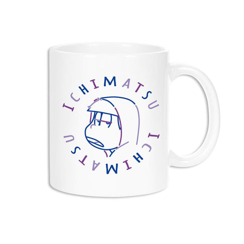 『おそ松さん』一松 ラインアート マグカップ【202509再販】