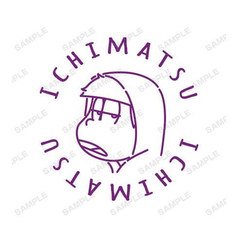 『おそ松さん』一松 ラインアート パーカーメンズ【202503再販】