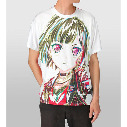 『BanG Dream! ガールズバンドパーティ!』美竹 蘭 Ani-Art フルグラフィックTシャツ vol.3ユニセックス【202609再販】