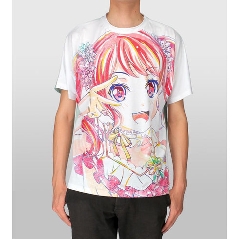 『BanG Dream! ガールズバンドパーティ!』丸山 彩 Ani-Art フルグラフィックTシャツ vol.3ユニセックス【202501再販】