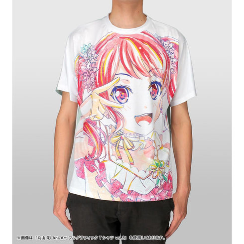 『BanG Dream! ガールズバンドパーティ!』白鷺 千聖 Ani-Art フルグラフィックTシャツ vol.3ユニセックス【202501再販】