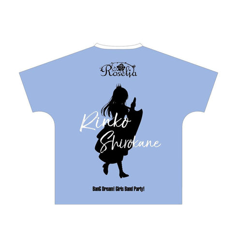 『BanG Dream! ガールズバンドパーティ!』白金 燐子 Ani-Art フルグラフィックTシャツ vol.3ユニセックス【202609再販】