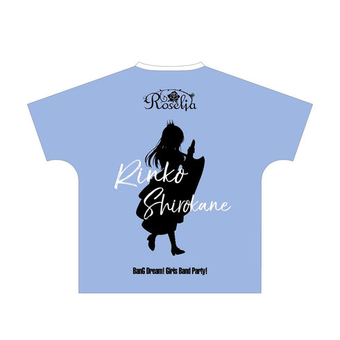 『BanG Dream! ガールズバンドパーティ!』白金 燐子 Ani-Art フルグラフィックTシャツ vol.3ユニセックス【202501再販】