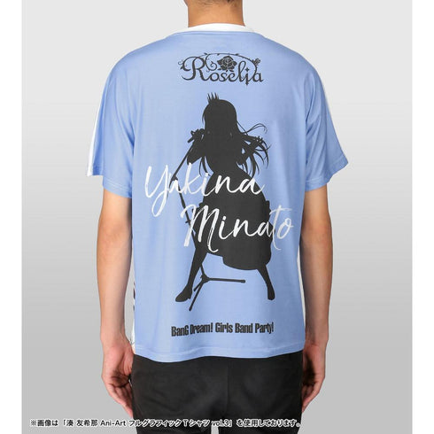 『BanG Dream! ガールズバンドパーティ!』白金 燐子 Ani-Art フルグラフィックTシャツ vol.3ユニセックス【202609再販】