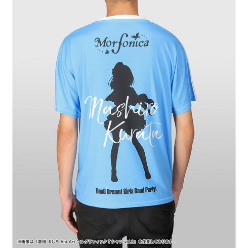 『BanG Dream! ガールズバンドパーティ!』広町 七深 Ani-Art フルグラフィックTシャツ vol.3ユニセックス【202609再販】