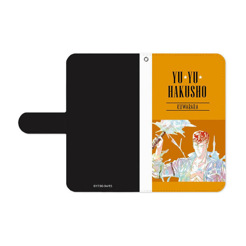 『幽☆遊☆白書』桑原和真 Ani-Art 手帳型スマホケース【202408再販】
