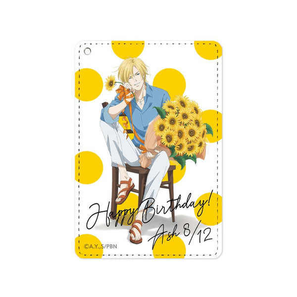 『BANANA FISH』描き下ろしイラスト アッシュ・リンクス バースデーver. 1ポケットパスケース【202512再販】