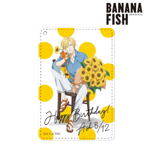 『BANANA FISH』描き下ろしイラスト アッシュ・リンクス バースデーver. 1ポケットパスケース【202411再販】