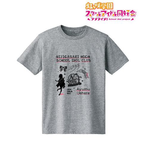 『ラブライブ!虹ヶ咲学園スクールアイドル同好会』上原歩夢 Ani-Sketch Tシャツレディース【202406再販】