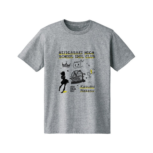 『ラブライブ!虹ヶ咲学園スクールアイドル同好会』中須かすみ Ani-Sketch Tシャツレディース【202406再販】