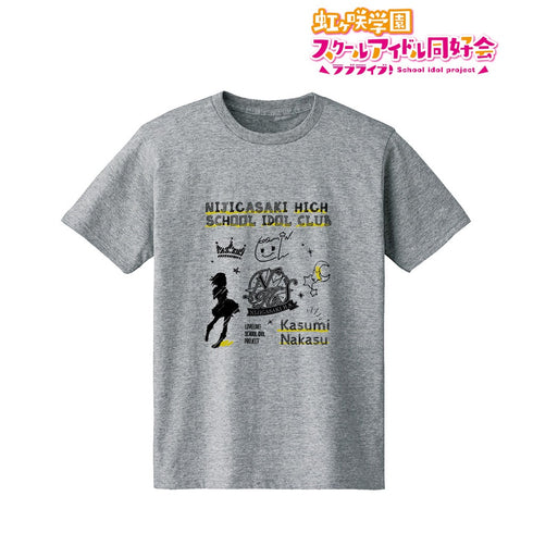 『ラブライブ!虹ヶ咲学園スクールアイドル同好会』中須かすみ Ani-Sketch Tシャツレディース【202406再販】