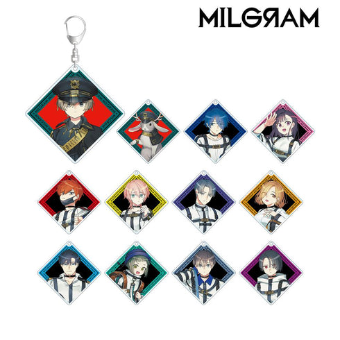 『MILGRAM -ミルグラム-』トレーディングアクリルキーホルダー(単位/BOX)【202601再販】