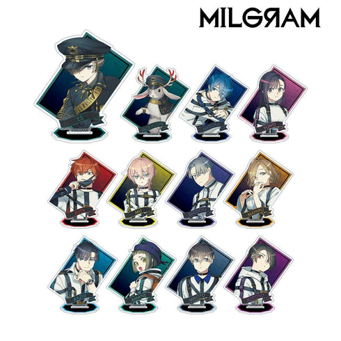 『MILGRAM -ミルグラム-』トレーディングアクリルスタンド(単位/BOX)【202506再販】