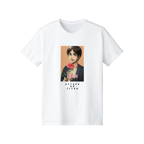 『進撃の巨人』描き下ろしイラスト エレン Tシャツレディース【202604再販】
