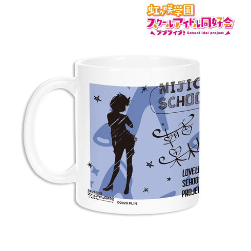《Love Live! 虹咲學園校園偶像同好會》朝香果林 Ani-Sketch 馬克杯【202605 再版】