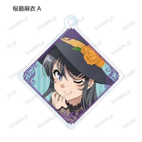 『青春ブタ野郎はバニーガール先輩の夢を見ない』描き下ろしイラスト ハロウィンver. トレーディングアクリルキーホルダー(単位/BOX)【202507再販】