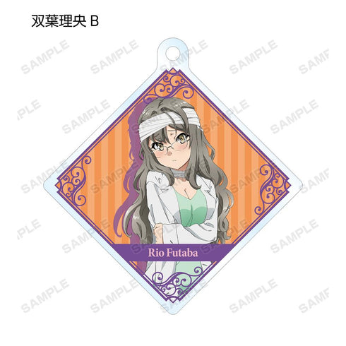 『青春ブタ野郎はバニーガール先輩の夢を見ない』描き下ろしイラスト ハロウィンver. トレーディングアクリルキーホルダー(単位/BOX)【202512再販】